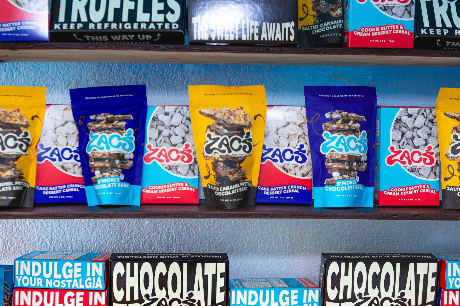Zac's Sweet Shop event photography by Bigger Dreams